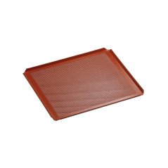 Perforerad silikonbeläggd plåt GN 2/3 med kant