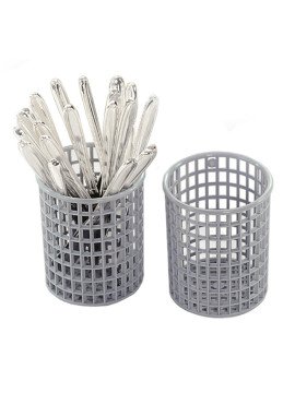 Bestickcylinder, grå