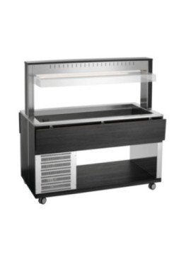 Buffévagn ATENA kyla 4 GN 1/1-200, Antracit