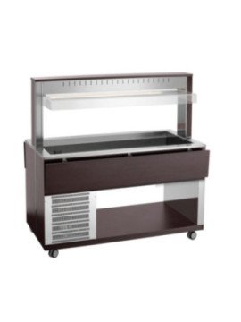 Buffévagn ATENA kyla 4 GN 1/1-200, Wenge