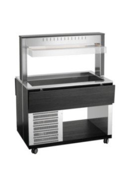 Buffévagn ATENA kyla 3 GN 1/1-200, Antracit