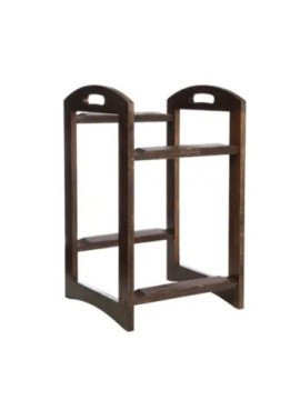 2 nivås stativ för GN 1/2, Havanna Black