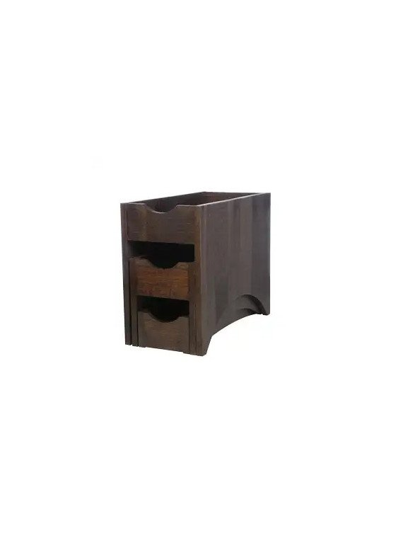 Displaymonter Havanna Black, 3 lådor