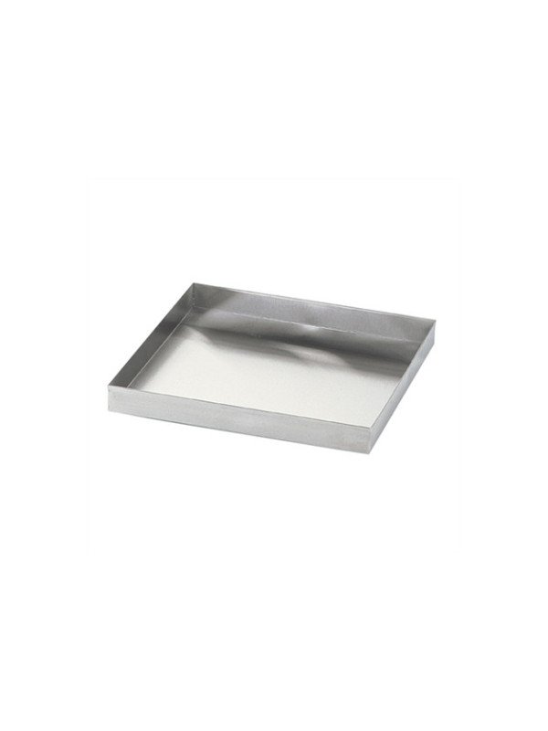 Rostfritt spillbleck, 510x510mm