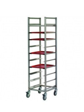 Brickvagn, enkel 280x360mm, rostfri