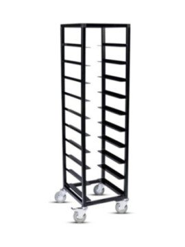 Brickvagn, enkel 280x360mm, svart