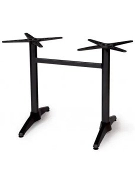 Svart bordsstativ 70x110cm