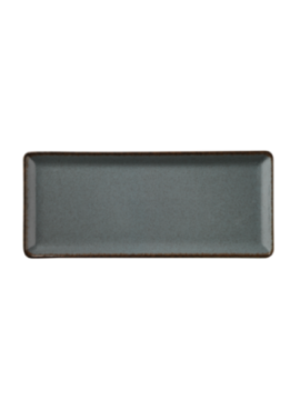 Tallrik flat 35X15cm gråblå, 6st