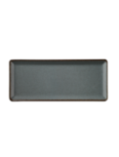 Tallrik flat 35X15cm gråblå, 6st