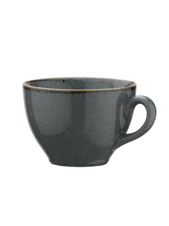 Kaffekopp 22cl gråblå, 6st