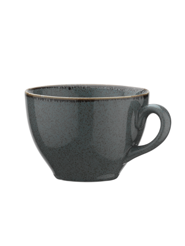 Kaffekopp 22cl gråblå, 6st