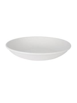 Tallrik djup rund vit Wellington 25cm, 6st