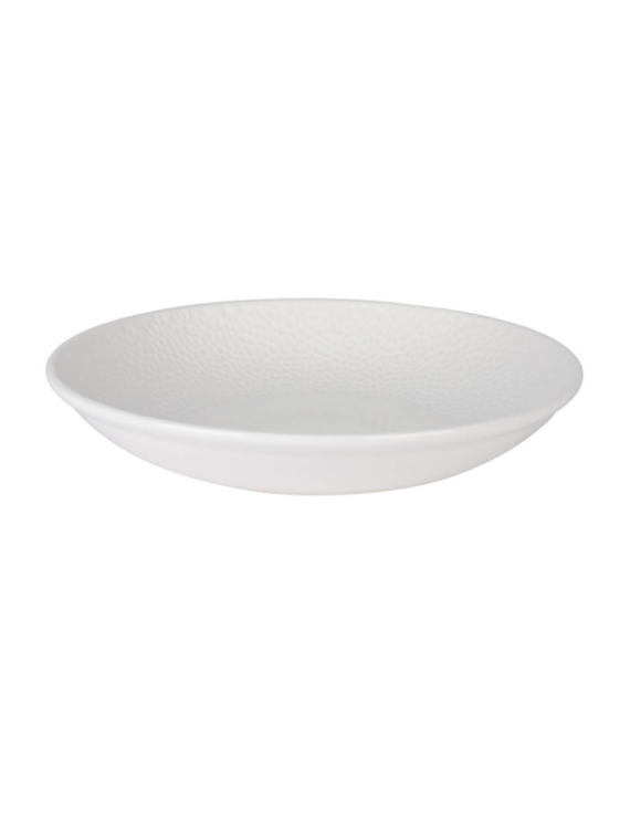 Tallrik djup rund vit Wellington 25cm, 6st
