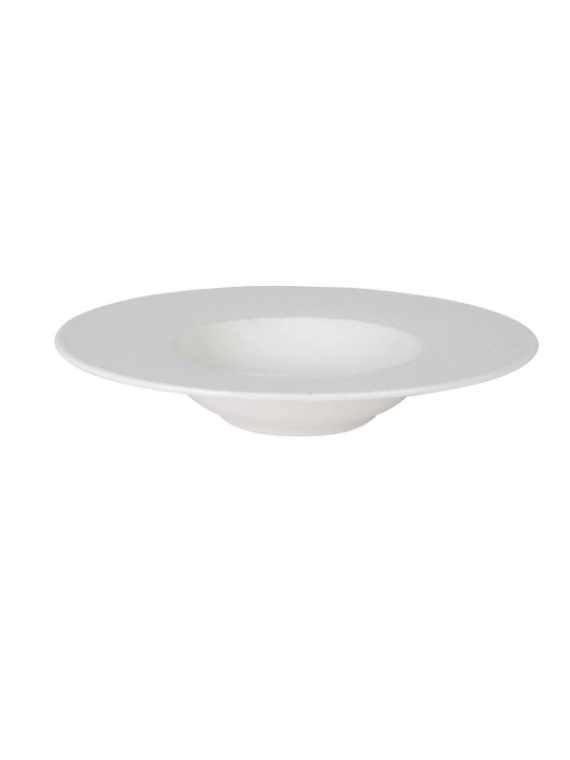 Tallrik djup rund vit Wellington 27cm, 6st