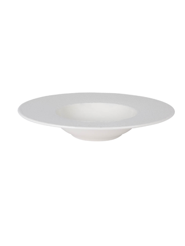Tallrik djup rund vit Wellington 27cm, 6st
