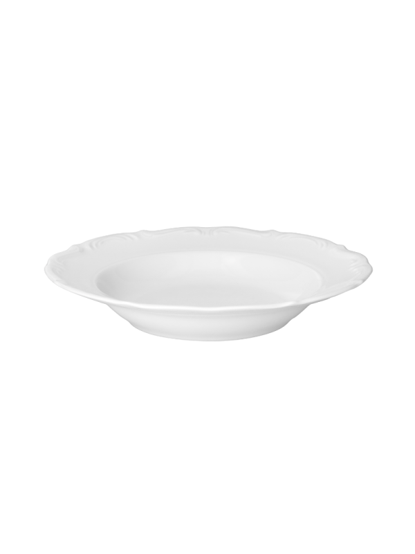 Tallrik djup rund Maria Teresa 22,5cm, 6st