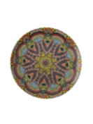 Tallrik flat rund Mandala C 27,5cm, 4st