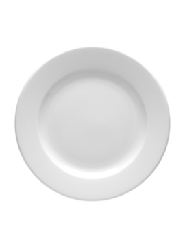 Tallrik flat rund vit 24cm, 24st