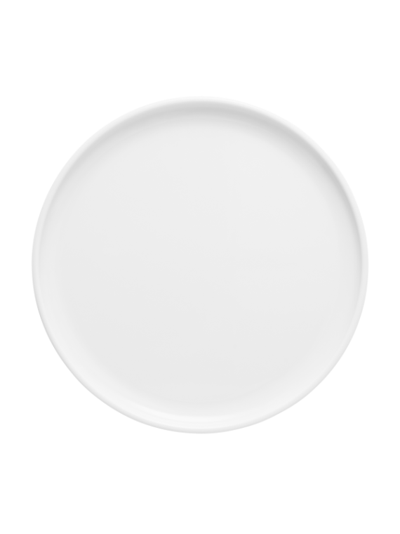 Tallrik flat rund vit 20cm, 24st