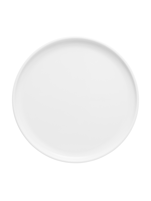 Tallrik flat rund vit 20cm, 24st