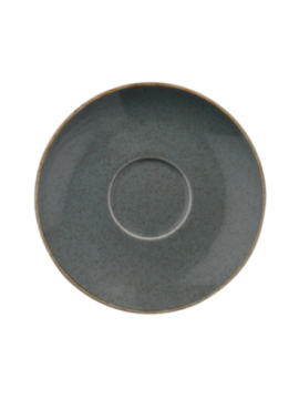 Kaffefat 15cm gråblå Pearl Colorx, 12st