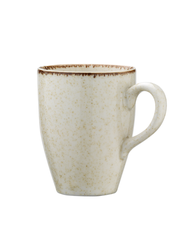 Mugg 24cl beige Pearl Colorx, 12st