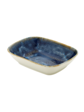 Skål rektangulär 9cl 12cm blå Corendon Ocean, 12st