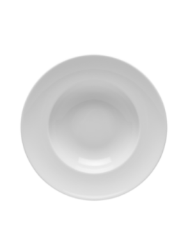 Tallrik djup rund vit 24cm Kaszub, 12st