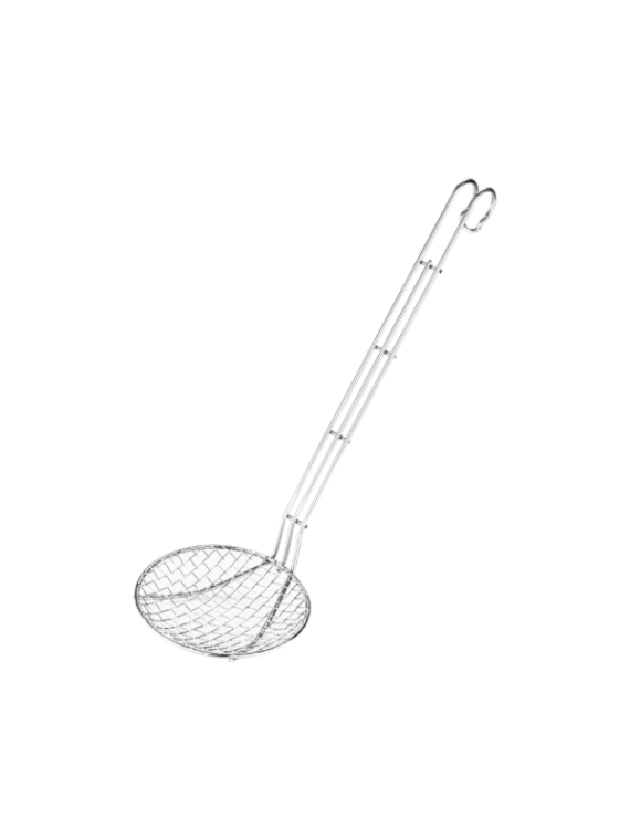 Flottyrslev rostfri D200mm rutmönstrad