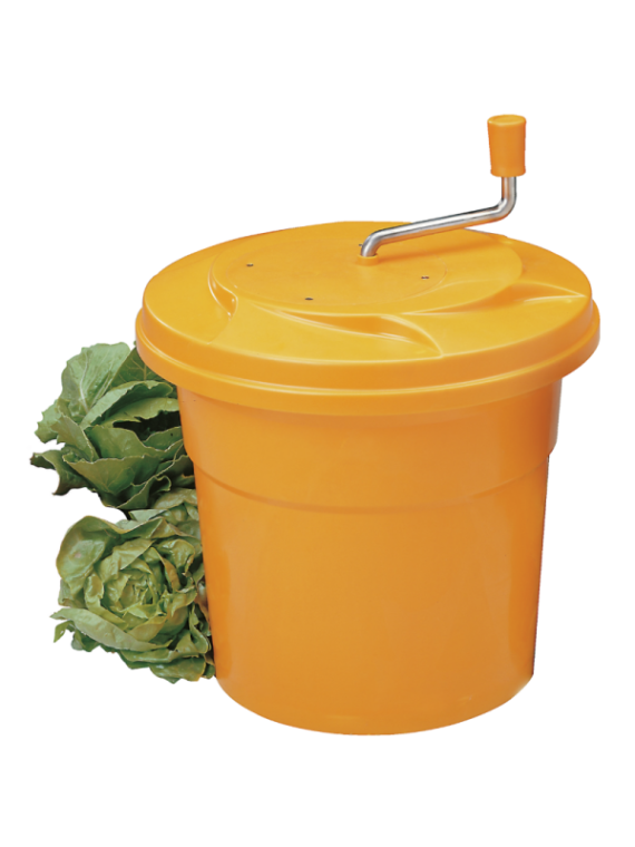 Salladsslunga orange plast 25L