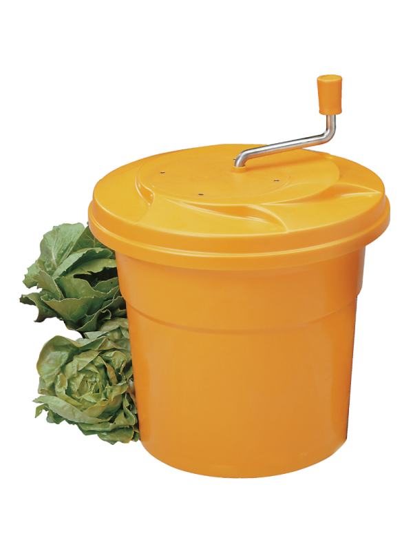 Salladsslunga orange plast 25L