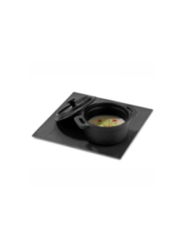 Gryta svart gjutjärn mini D100mm 20cl