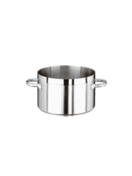 Kittel rostfri låg D240mm H150mm 6,5L