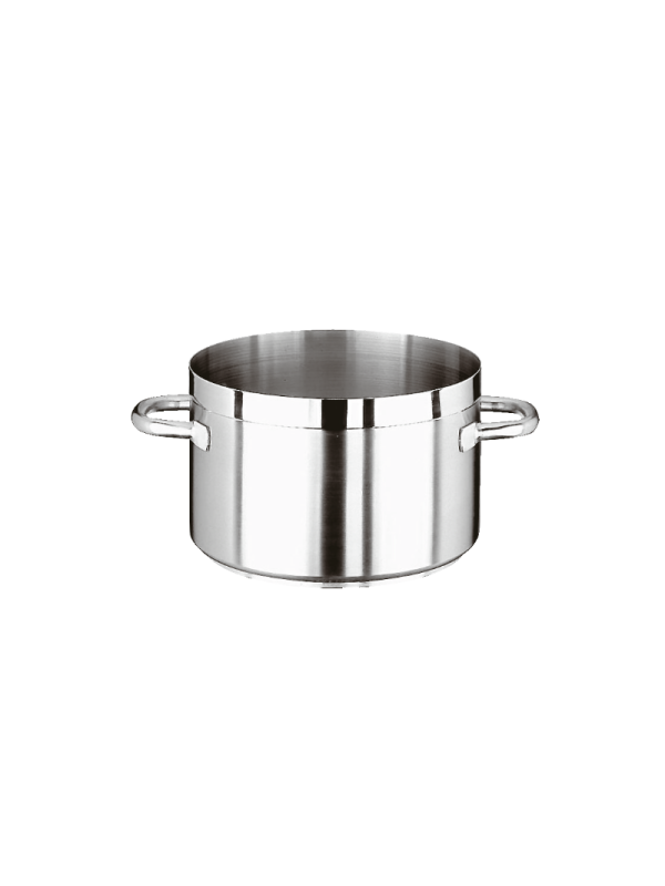 Kittel rostfri låg D240mm H150mm 6,5L