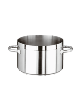 Kittel rostfri låg D400mm H245mm 30,8L