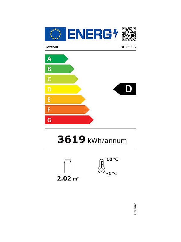 Drickakyl NC7500G, 3-dörrar