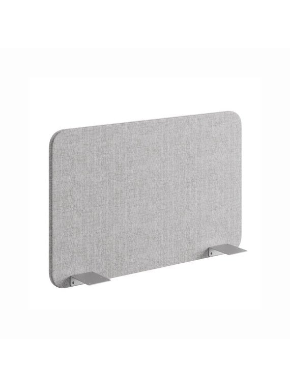 Bordsskärm kortsida grå 80cm – Silencio Premium