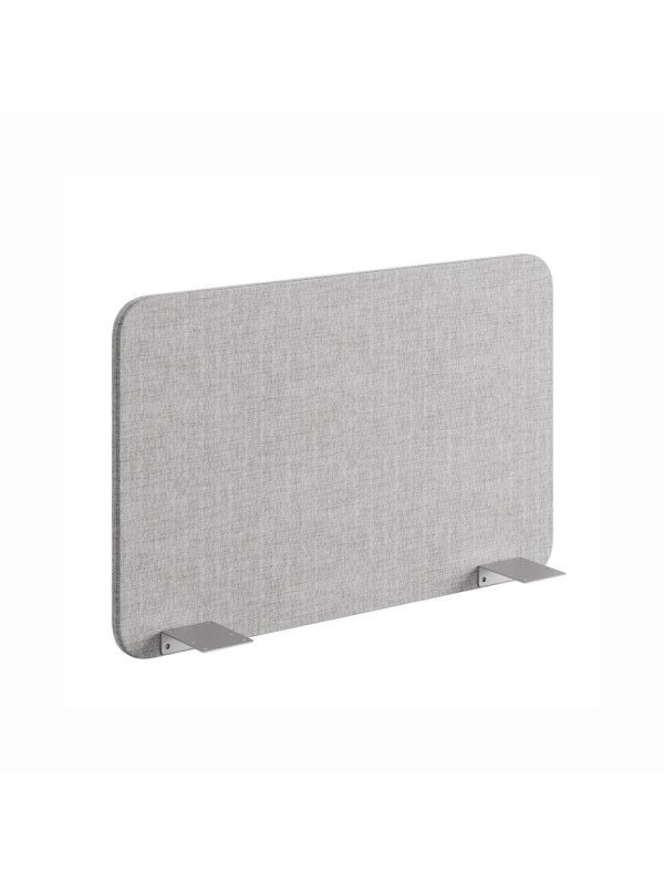 Bordsskärm kortsida grå 80cm – Silencio Premium