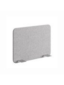 Bordsskärm kortsida grå 70cm – Silencio Basic