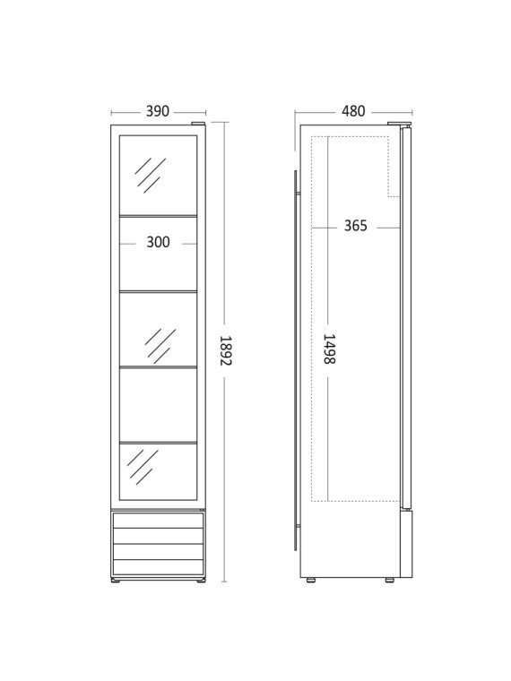 Drickakyl SD 226 BE, svart