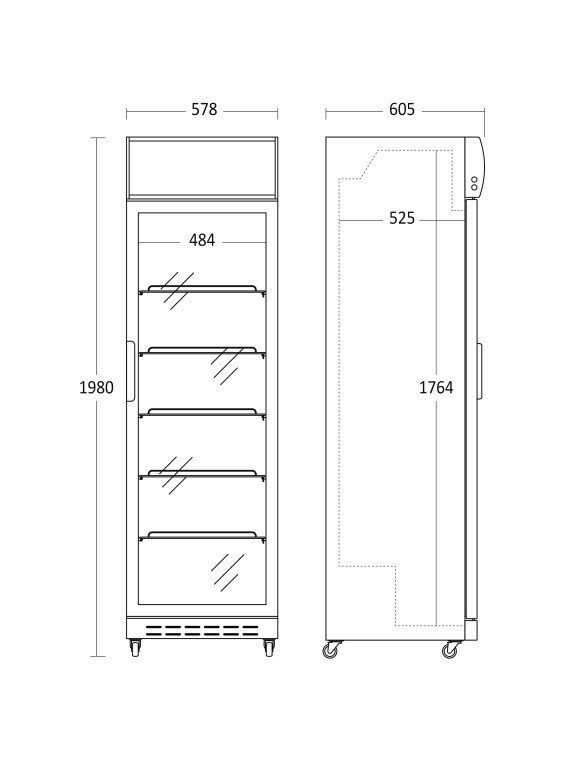 Drickakyl SD 420 E med lystopp