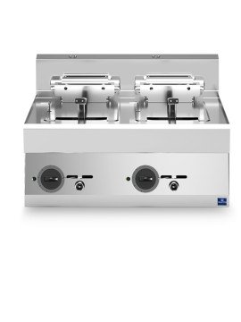 Dubbel Fritös Mastro 2x10 L, 9 kW