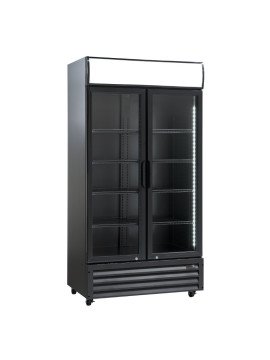 Drickakyl SD 802 BHE, hängda dörrar, svart