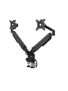 Monitorarm EASY för 2 skärmar, svart