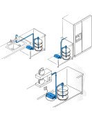 Flojet pump till Kaffemaskin
