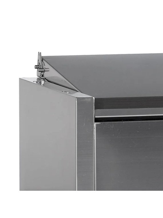 Kylränna GN 1/3, 1600mm, rostfritt lock