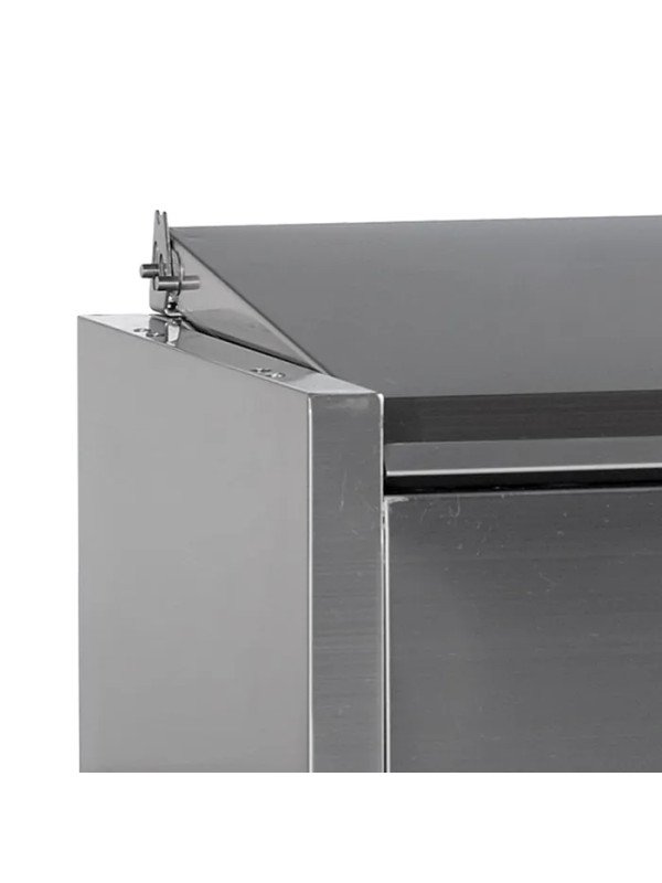Kylränna GN 1/3, 1600mm, rostfritt lock