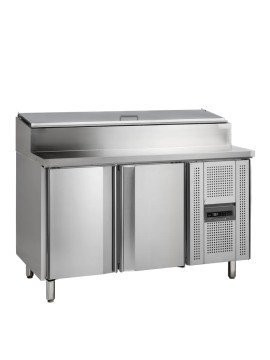 Kallskänksbänk SS7200 med kylränna 320L, 2 dörrar