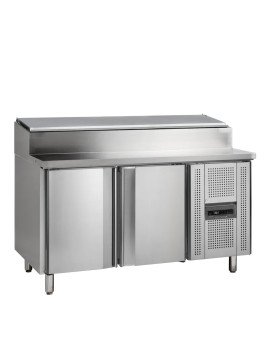 Kallskänksbänk SS8200 med kylränna 362L, 2 dörrar