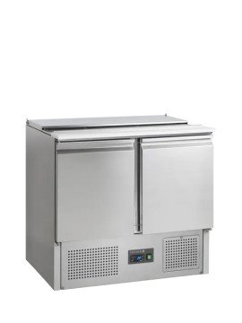 Saladette kylbänk 260L SA920, 2 dörrar